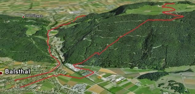024 - Balsthal - Oensingen - Schwängimatt - SingleTrail - 12.38km - 950Hm - 1.25h