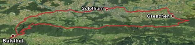 009 - Balsthal - Schwängimatt - Weissenstein - Grenchenberg - 80.77km - 1461HM - 5h-6h