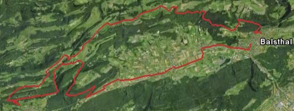 012 - Balsthal - Brunnersberg - h.Brandberg - Tannmatt - CiciWay 42.71km - 1935Hm - 4h