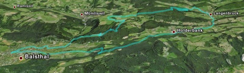 021 - Balsthal - Farisberg - Beretenchopf - Langenbruck - Holderbank 21.6 km - 821Hm - 2h