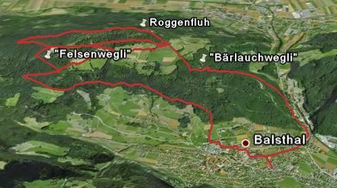008 - Balsthal - Roggenflueh-Felsenwägli-Bärlauchwägli Klus 17.66km - 946 hm - 1h30min (Movie)