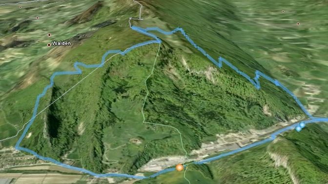 027 - Balsthal - Schwängimatt - Tscheggiway - Balsthal - 15.1 km - 700HM - ca. 1.5h (Movie)