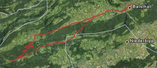 005 - Balsthal - Welschenrohr - Weissenstein - Balmberg - 44.96km - 1274HM - 3h30min.